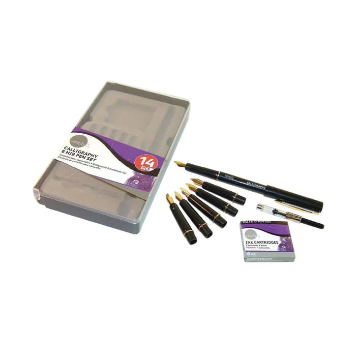 Set Calligraphie Daler Rowney Simply 14 Pièces