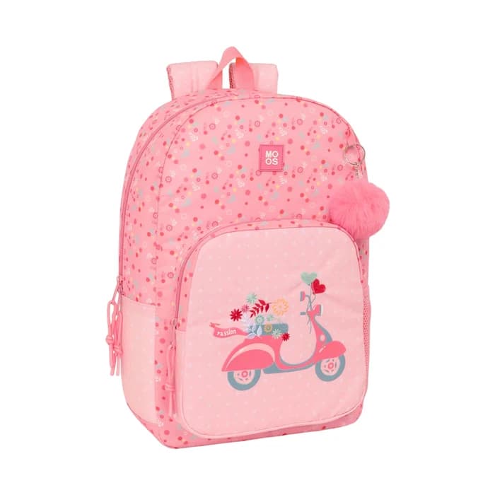 Moos - Sac à dos enfant avec pompon décoratif