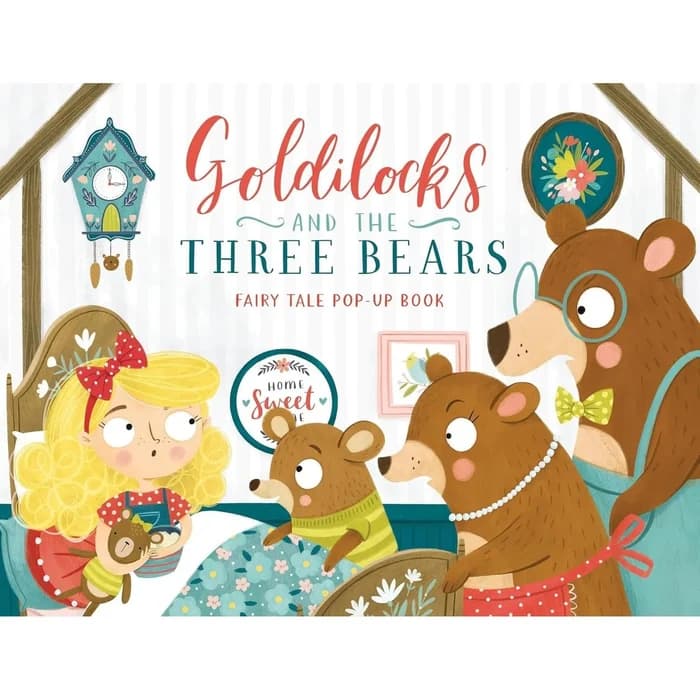 Goldilocks And The Three Bears - Fairy Tale Pop-up Book