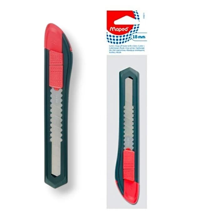 Maped – Cutter plastique Start 18 mm lame rétractable