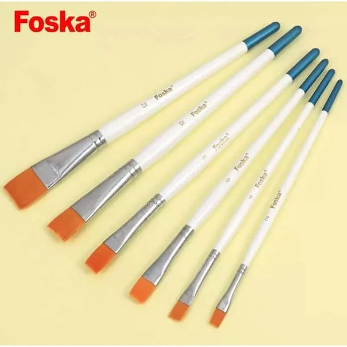 Set 6 Pinceaux Foska Plats