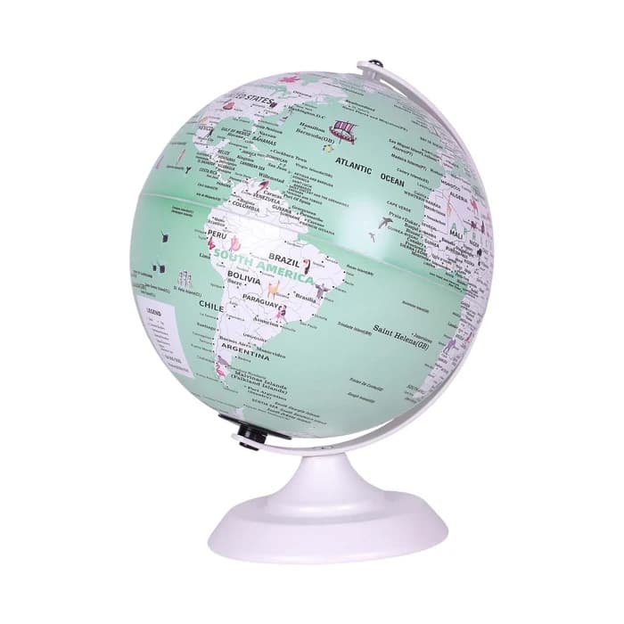 Globe Terrestre Lumineux 20 cm — Anglais