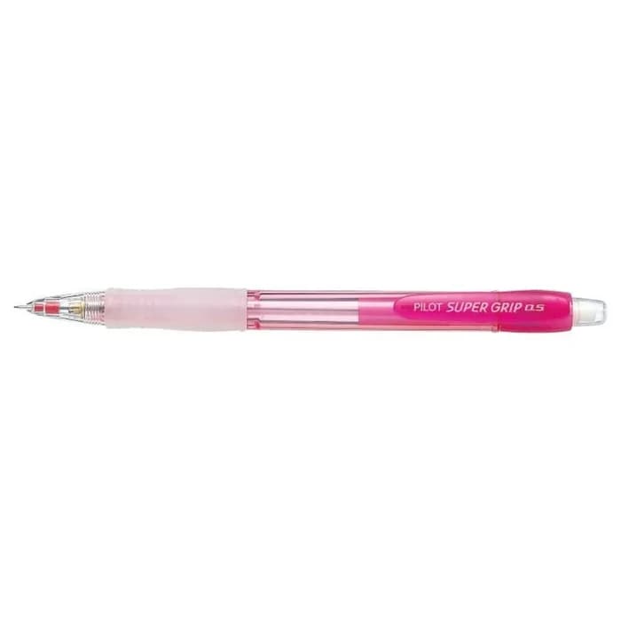 PILOT Super Grip Portemine 0.5mm Rose Néon