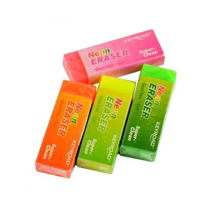 Gomme Keyroad Neon Eraser Super Clean