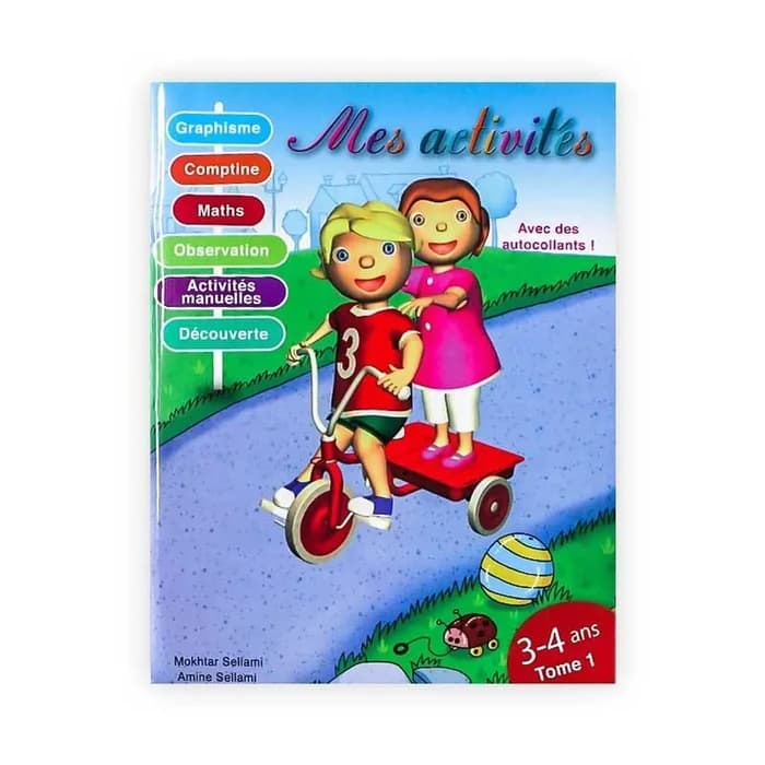 Mes Activités 3-4 Ans Tome 1