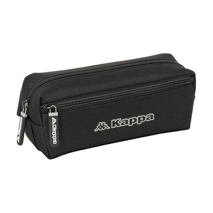 Trousse Kappa — Noir, Fermeture Éclair, Polyester
