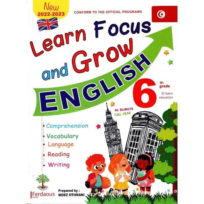 Learn Focus And Grow English 6ème Année