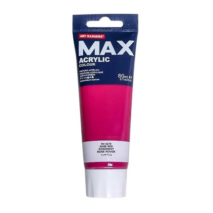 Peinture Acrylique Art Rangers Max Rose Rouge 80ml
