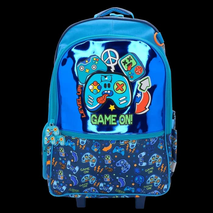Sac à Dos Trolley Gamer "Game On!" – Édition Brillante