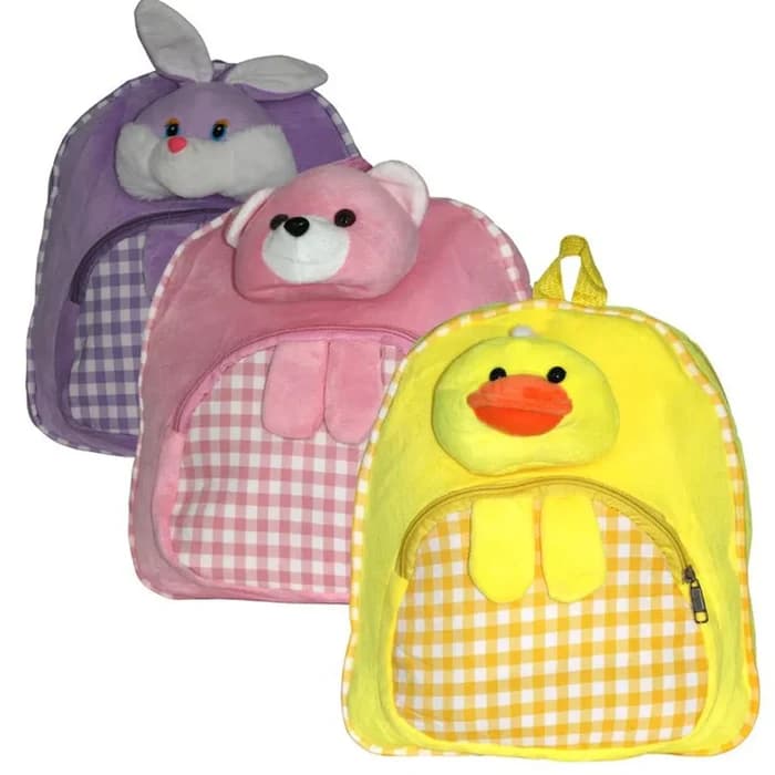 Sac à Dos Peluche – Vichy Douceur