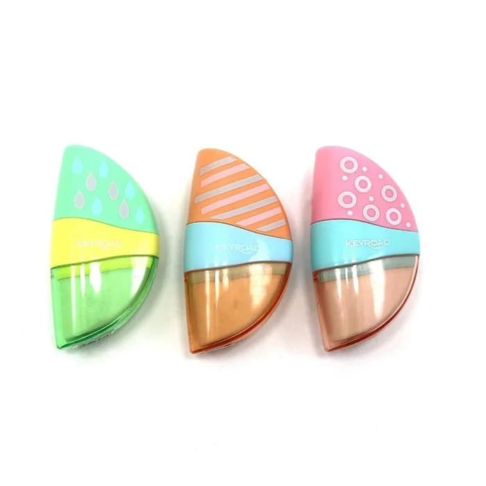 Taille Crayon + Gomme Couleur Pastel KEYROAD — réf. 00972538